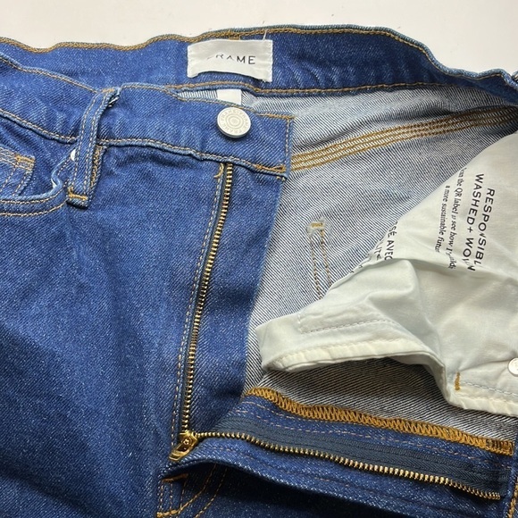 Frame Denim Adele High Rise Shorts Size 31 - Picture 16 of 16